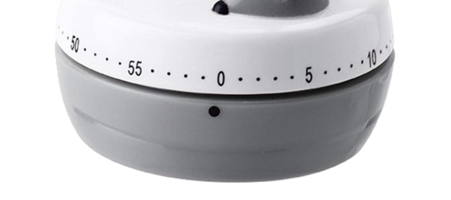 Cute Cat Kitchen Timer, 60-Minute Mechanical Cooking Timer with Kitty & Mouse Design, Fun Animal Timer for Baking, Office, Classroom